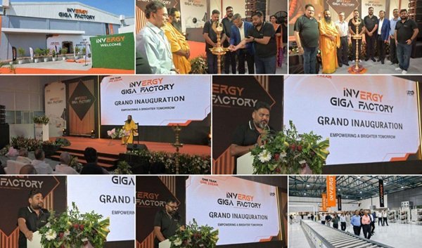iNVERGY Opens India's Largest BESS Giga Factory in Uttar Pradesh